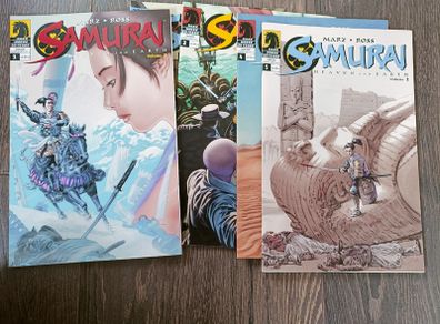 Samurai Heaven and Earth Vol 2 Complete 5 Issue Comic Book Series Dark Horse