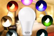 Tuya E27 Smart Light Bulb, 9W 220-240V, RGBW LED Color Changing Bulbs, Tuya Smart&amp;Smart Life APP Control,APP Dimmable Music Sync