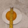 Cute Whimsical and Collectable Fried Egg Shaped Small Ceramic Serving Dish from the Beach Party Collection by the High Quality German Firm Villeroy and Boch, 2005/6, Mint Condition Image 9
