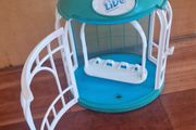 Little live pet bird cage