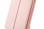 Vanity Makeup Mirror,1x/2x/3x Tri-Fold Makeup Mirror with 21 LED Lights and Adjustable Touch Screen