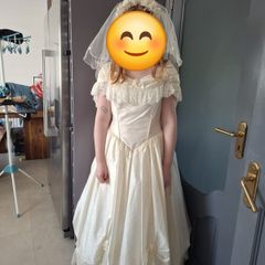 1990s ivory wedding dress
