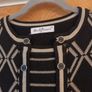Mudflower Black Jumper.  S.  S-M - 12.  New. Image 4