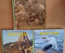 Vintage 'Illustrated Library of Nature' Volume 1, 2 & 3