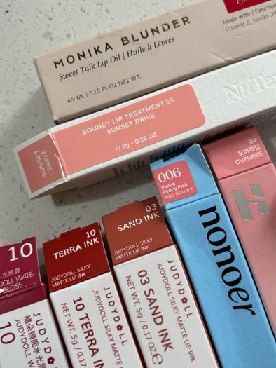 Korean viral lip products new