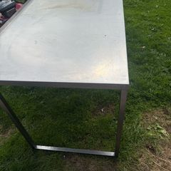 Stainless steel table