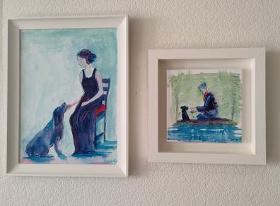 Lahinch Run and other paintings