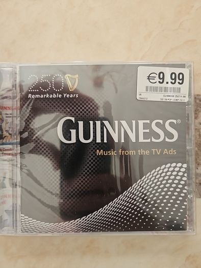 Guinness CD - Music From The TV Ads  (NEW)