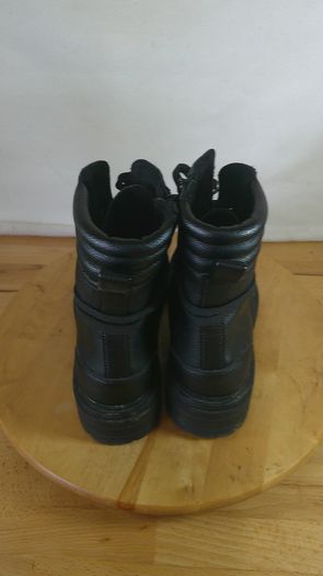 Esmara Black Combat Boots Side Zip Chunky Sole Size UK 6.5 EUR 40