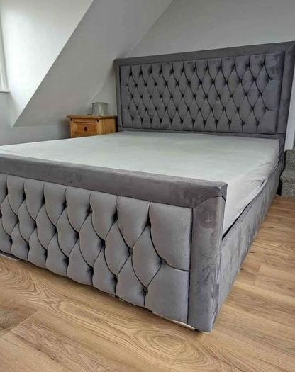 king bed and mattress