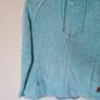 Weird fish chicoa hoodie Size l4 ptp 21" Full zip turquoise in excellent condition Image 5