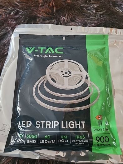 LED strip light 5m ip65 warm white 12v 35reel bundle