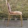70s italian brass bamboo chair Image 3