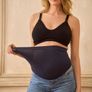 Brand new with tags Seraphine Blue Tall Premium Organic Overbump Maternity Skinny Jeans UK12L Image 4