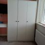 3 door wardrobe with hanging space and shelves. Ikea Kleppstad Image 5