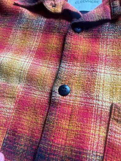 Red checked shirt