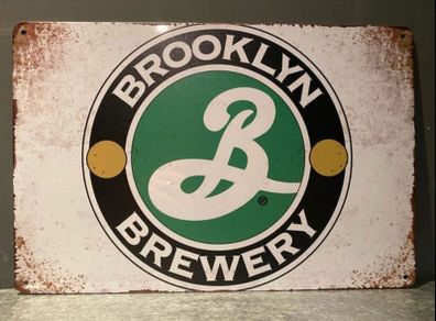 Brooklyn Brewery Beer Tin Metal Sign