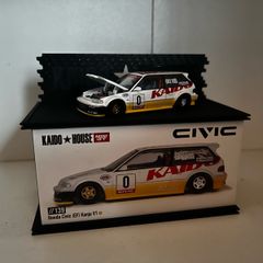 Honda Civic Ef Kaido House MiniGT