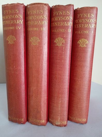 An Itinerary by Fynes Moryson Gent (4 Vol. Set) (PT226)
