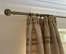Curtains Bedroom 56 inch drop 82 inch wide each curtain