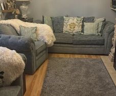 3 seater sofa and 2 chairs