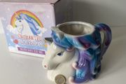 Unicorn Shaped Head Mug | Ceramic