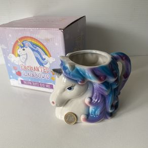 Unicorn Shaped Head Mug | Ceramic