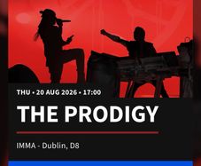 prodigy ticket