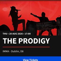 prodigy ticket