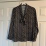 Gallery Chain Print Dressy Top Image 10