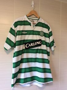 Celtic Jersey. Official Umbro Mens Home Jersey. Season 2003/2004. Original From The Time. Not A Modern Day Remake.