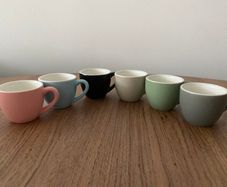Procelain Espresso Cups (6 pcs)
