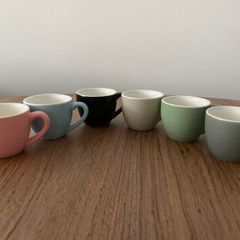 Procelain Espresso Cups (6 pcs)