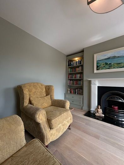 Traditional 2-Seater Sofa and Wingback Armchair