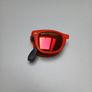 Ray-Ban Sunglasses Folding Wayfarer Orange Mirror Black Matte Image 3