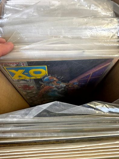 Valiant Long Comic Box w 270 comics for Sale
