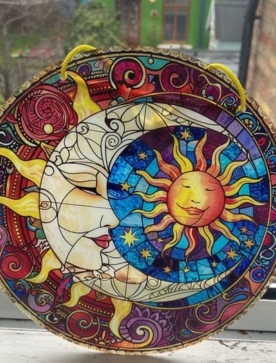 Sun/Moon Suncatcher