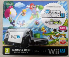 Nintendo Wii U Console Premium 32GB and 18 Games + Controller