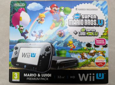 Nintendo Wii U Console and Games + Controller