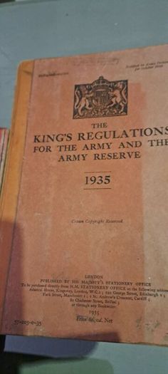 Antique War Books