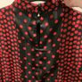 Dramatic polka dot blouse Image 5