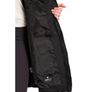 Trespass long waterproof black coat Image 4
