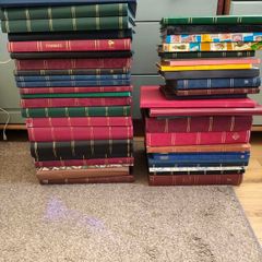 Large stamp albums collection