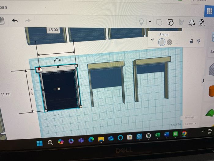 1:64 garage door set for dioramas
