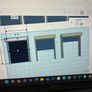 1:64 garage door set for dioramas Image 2