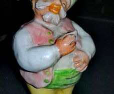 Rare Izsepy terracotta statue