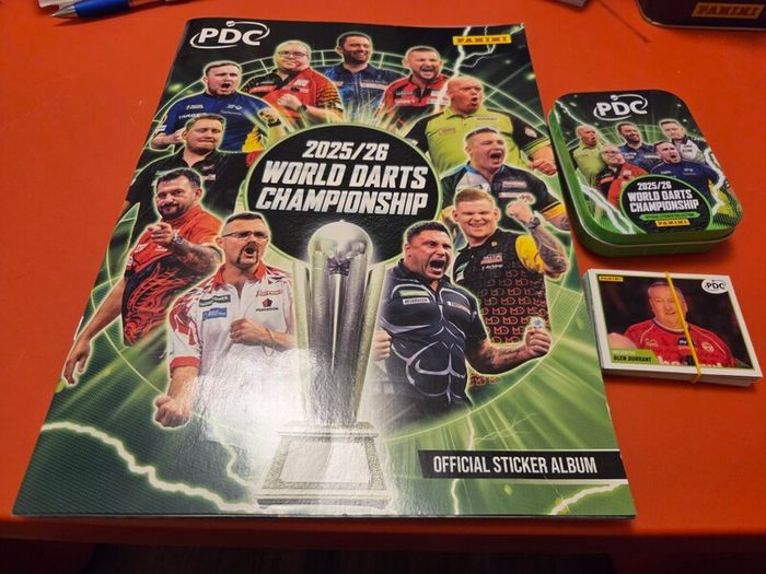 Darts sticker album