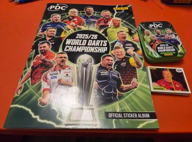 Darts sticker album