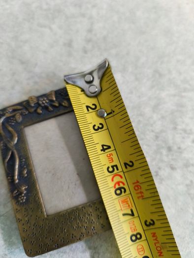 Set of 3 Ornate Black & Gold Small Photo Frame With  French bow , Largentiere, with the tagline ITALY STYLE.