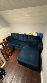 sofa blue
